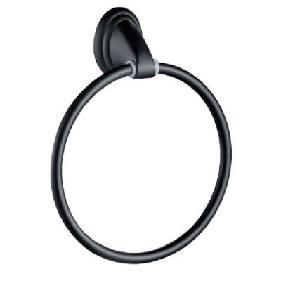 Полотенцедержатель OUTE TG1006H кольцо черный