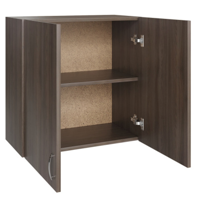 Шкаф навесной кухонный 60 шимо темный 543919