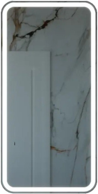 Зеркало MIXLINE Мальта 600х1200мм светодиодная подсветка, сенсорный выключатель 555674